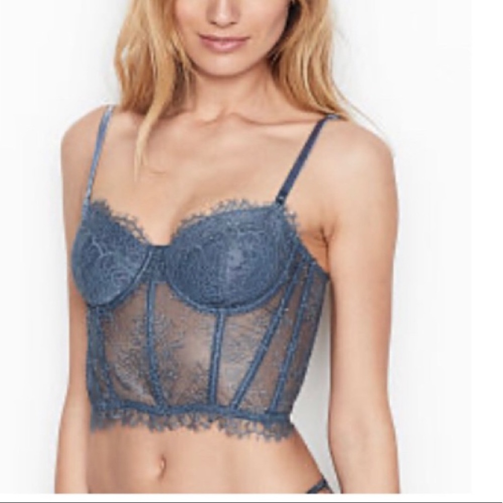 Bustier corset bralette